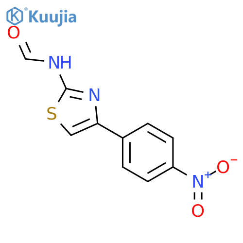 Formamide,N-[4-(4-nitrophenyl)-2-thiazolyl]- structure