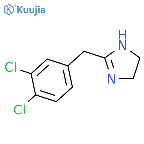 1H-Imidazole, 2-[(3,4-dichlorophenyl)methyl]-4,5-dihydro- structure