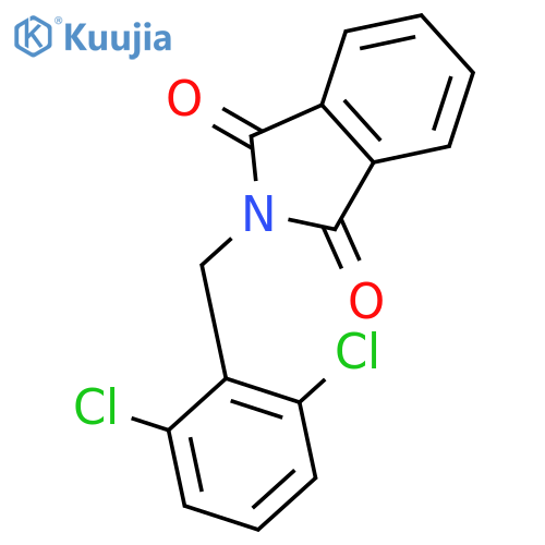 1H-ISOINDOLE-1,3(2H)-DIONE, 2-[(2,6-DICHLOROPHENYL)METHYL]- structure