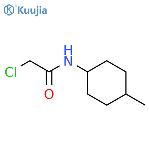 2-CHLORO-N-(4-METHYLCYCLOHEXYL)ACETAMIDE structure