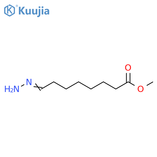 Octanoic acid, 8-hydrazono-, methyl ester structure