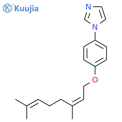 1H-Imidazole, 1-[4-[[(2Z)-3,7-dimethyl-2,6-octadienyl]oxy]phenyl]- structure