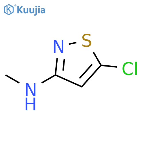 3-Isothiazolamine, 5-chloro-N-methyl- structure