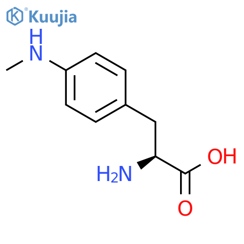 L-Phenylalanine, 4-(methylamino)- structure