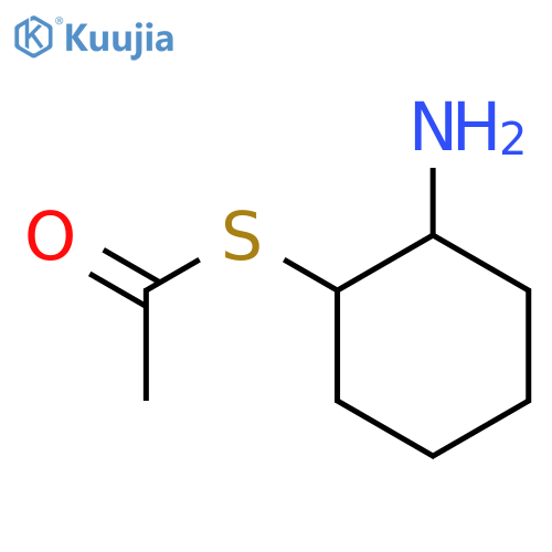 1-(2-aminocyclohexyl)sulfanylethan-1-one structure