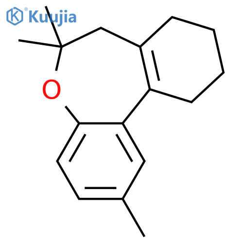 Dibenz[b,d]oxepin, 6,7,8,9,10,11-hexahydro-2,6,6-trimethyl- structure