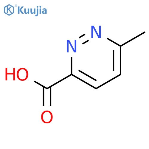 6-Methylpyridazine-3-carboxylic acid structure