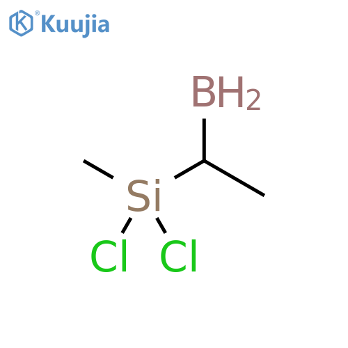 Borane, [1-(dichloromethylsilyl)ethyl]- structure