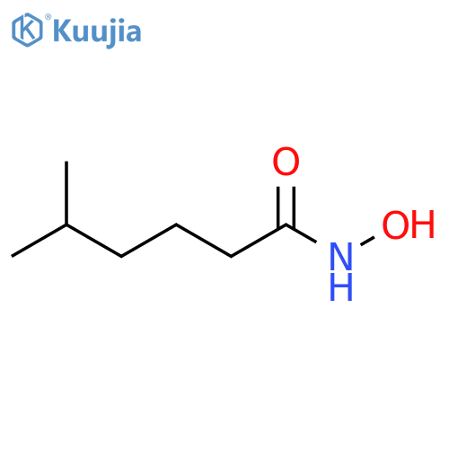 Hexanamide, N-hydroxy-5-methyl- structure