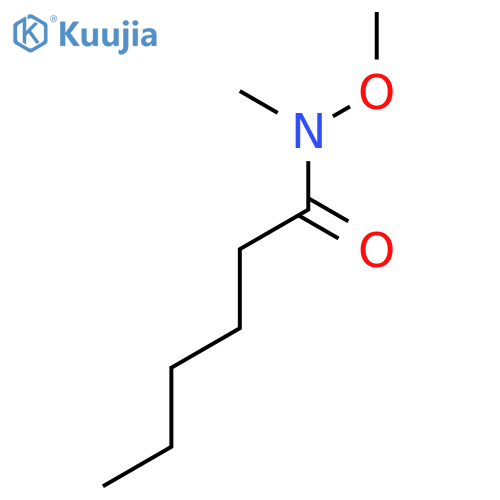 N-Methoxy-N-methylhexanamide structure