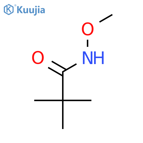 Propanamide, N-methoxy-2,2-dimethyl- structure