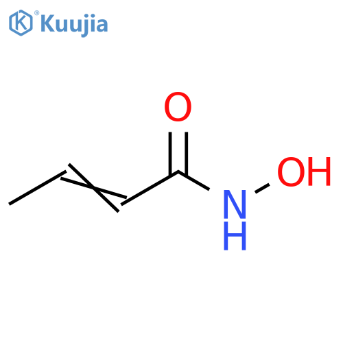 2-Butenamide, N-hydroxy- structure
