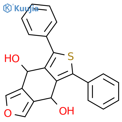 4H,8H-THIENO[3,4-F]ISOBENZOFURAN-4,8-DIOL, 5,7-DIPHENYL- structure