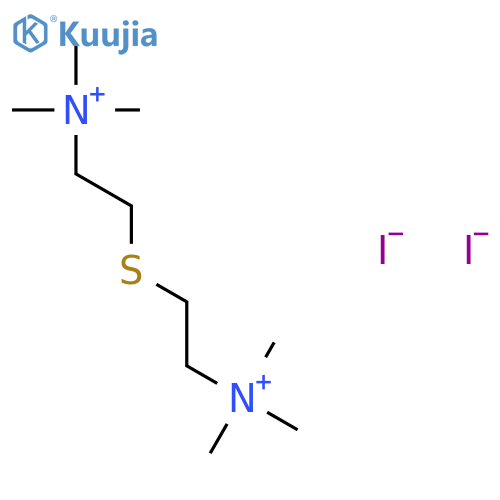 Ethanaminium,2,2'-thiobis[N,N,N-trimethyl-, diiodide (9CI) structure