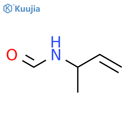 Formamide, N-(1-methyl-2-propenyl)- structure