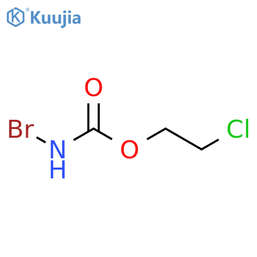 Carbamic acid, bromo-, 2-chloroethyl ester structure