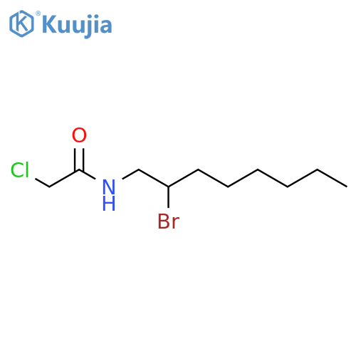 Acetamide, N-(2-bromooctyl)-2-chloro- structure