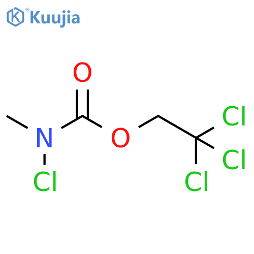Carbamic acid, chloromethyl-, 2,2,2-trichloroethyl ester structure