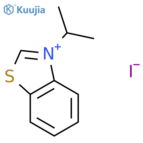 benzothiazolium, 3-(1-methylethyl)-, iodide (1:1) structure