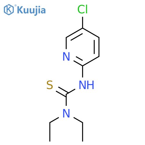 Thiourea, N'-(5-chloro-2-pyridinyl)-N,N-diethyl- structure