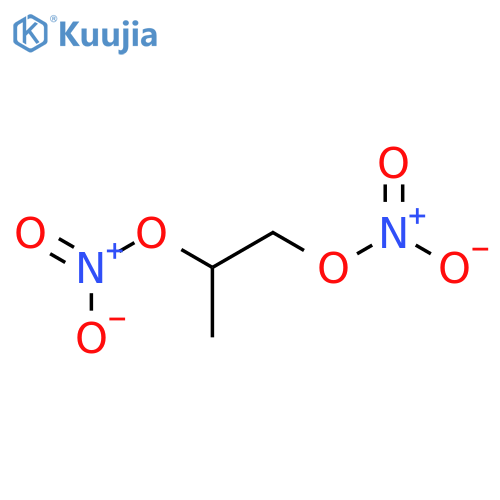 1,2-Propanediol,1,2-dinitrate structure