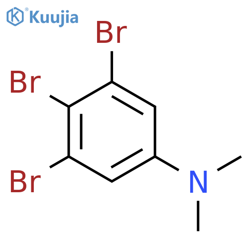 Benzenamine, 3,4,5-tribromo-N,N-dimethyl- structure