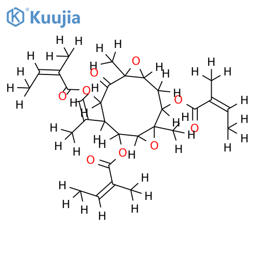 8alpha-Angeloyloxyligularinone A structure