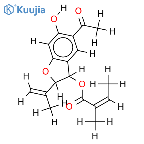 3alpha-angeloyloxy-6-hydroxy tremetone structure
