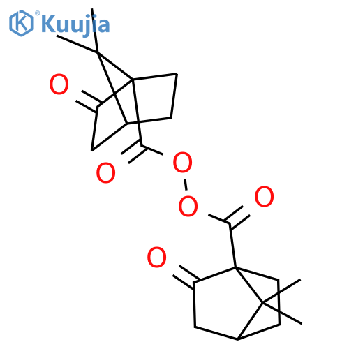Bicyclo[2.2.1]heptan-2-one, 1,1'-(dioxydicarbonyl)bis[7,7-dimethyl- structure