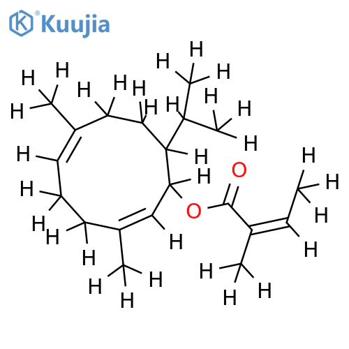 6beta-Angeloyloxy-6,7H-germacren C structure