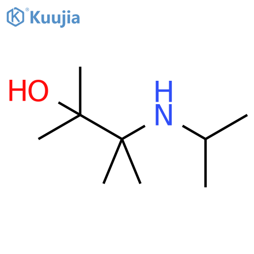 2,3-Dimethyl-3-(1-methylethyl)amino-2-butanol structure