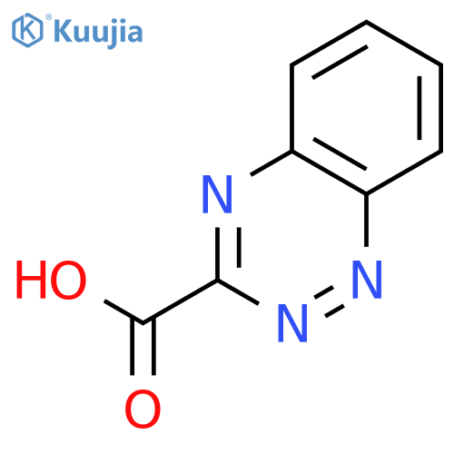 1,2,4-Benzotriazine-3-carboxylic acid structure
