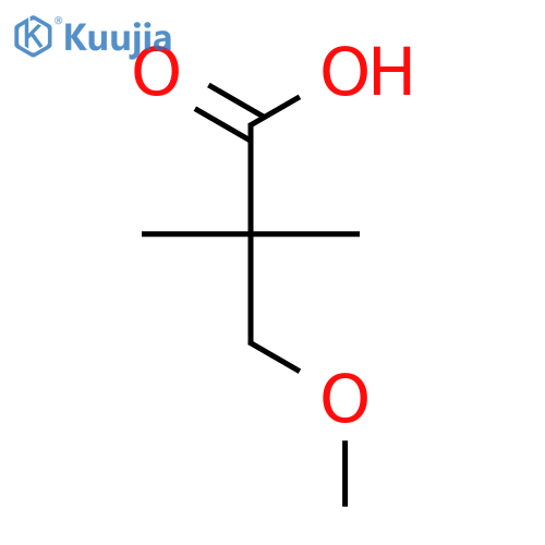 3-Methoxy-2,2-dimethylpropanoic acid structure