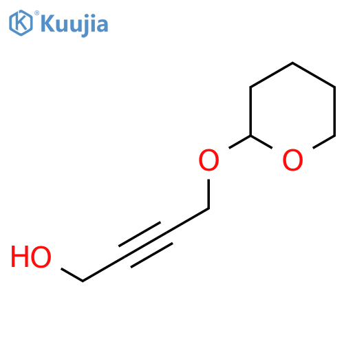 2-Butyn-1-ol, 4-[(tetrahydro-2H-pyran-2-yl)oxy]- structure