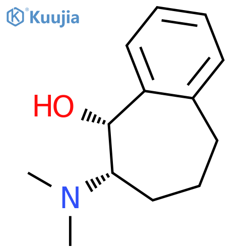 5H-Benzocyclohepten-5-ol, 6-(dimethylamino)-6,7,8,9-tetrahydro-, cis- structure