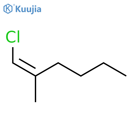 1-Hexene, 1-chloro-2-methyl-, (Z)- structure