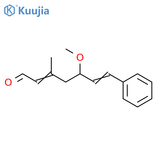 2,6-Heptadienal, 5-methoxy-3-methyl-7-phenyl- structure