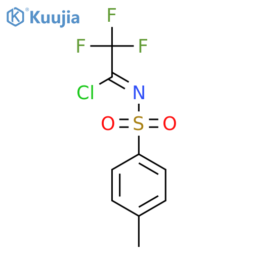 Ethanimidoyl chloride, 2,2,2-trifluoro-N-[(4-methylphenyl)sulfonyl]- structure