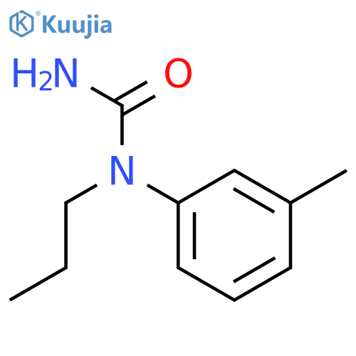 Urea, N-(3-methylphenyl)-N-propyl- structure