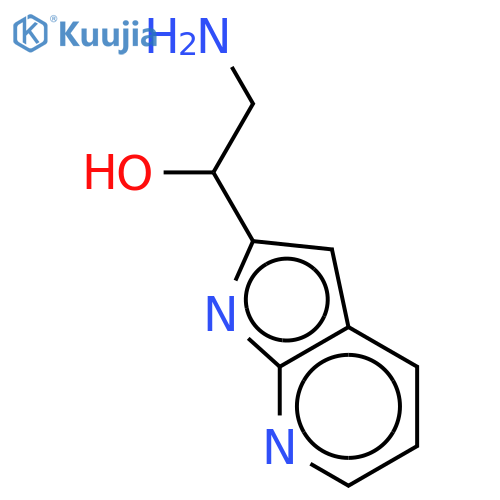 a-(aminomethyl)-1H-Pyrrolo[2,3-b]pyridine-2-methanol structure