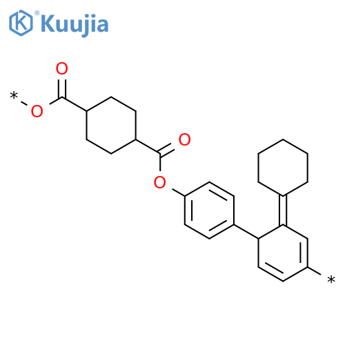 POLY(OXYCARBONYL-1,4-CYCLOHEXANEDIYLCARBONYLOXY-1,4-PHENYLENECYCLOHEXYLIDENE-1,4-PHENYLENE) structure