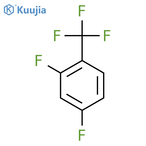 2,4-Difluorobenzotrifluoride structure