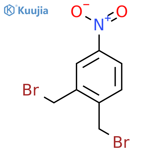 1,2-Bis(bromomethyl)-4-nitrobenzene structure