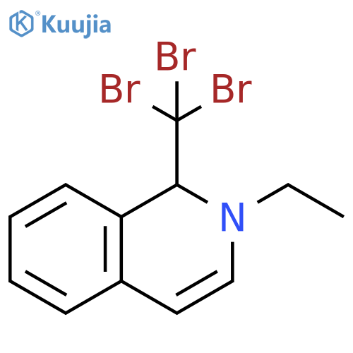 Isoquinoline, 2-ethyl-1,2-dihydro-1-(tribromomethyl)- structure