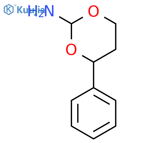 1,3-Dioxan-2-amine, 4-phenyl- structure