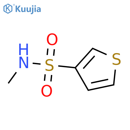 3-Thiophenesulfonamide, N-methyl- structure