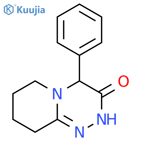 2H-Pyrido[2,1-c][1,2,4]triazin-3(4H)-one, 6,7,8,9-tetrahydro-4-phenyl- structure