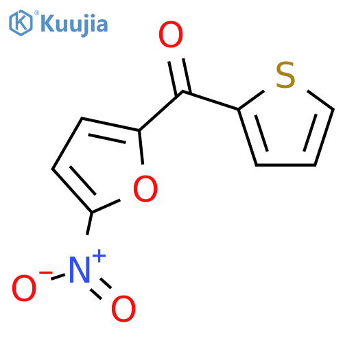 Methanone, (5-nitro-2-furanyl)-2-thienyl- structure