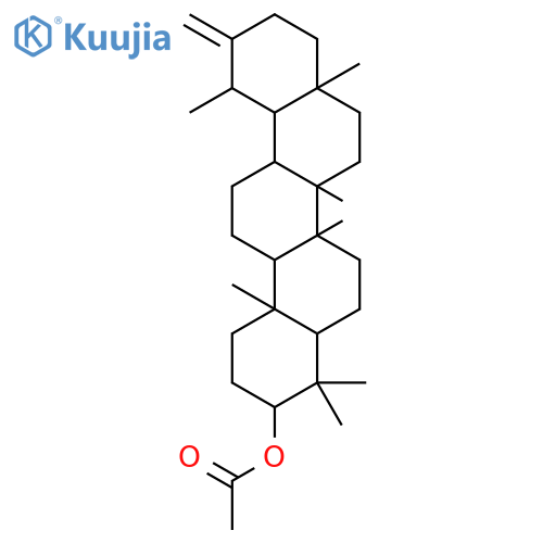 Taraxasteryl acetate structure