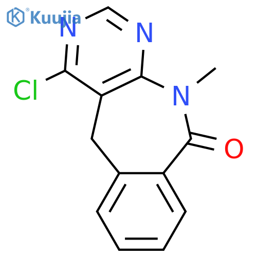 10H-Pyrimido[4,5-c][2]benzazepin-10-one,4-chloro-5,11-dihydro-11-methyl- structure